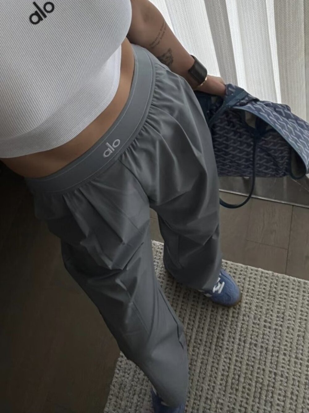 NWT Alo Yoga Suit Up Trouser💐Relaxed Casual Pants Easy to Style🤗(Regular)
